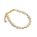 Bracelet Perles et Chaîne Dorée Maison Doré